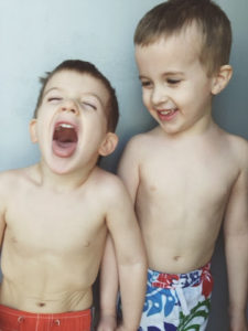 children laughing