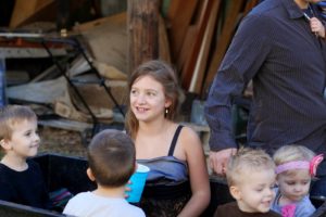 childrens hay ride