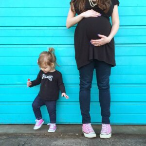 mommy daughter matching pink shoes