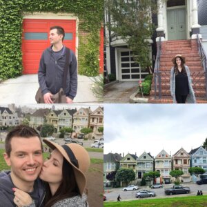 full house house and painted ladies